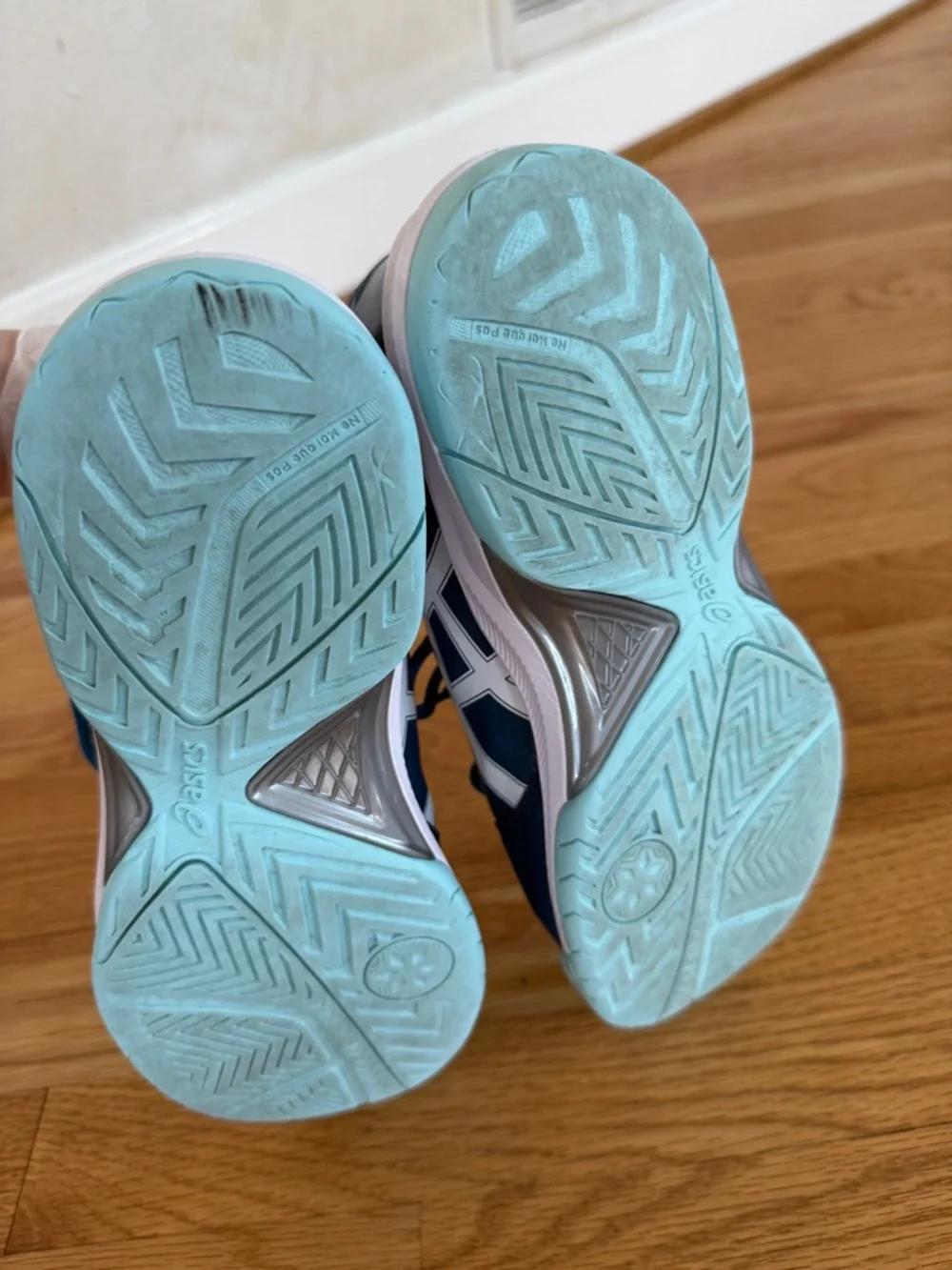 ASICS Gel-Dedicate Light Indigo tennis shoes